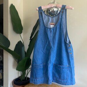 Denim Overall Dress